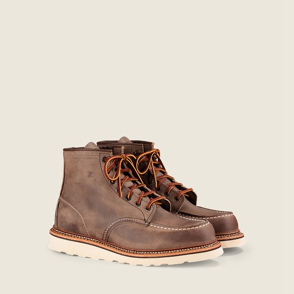 Red Wing Heritage Boots Classic Moc – 6-Inch Rough & Tough Læder - Khaki - Herre 5013-HCPRI